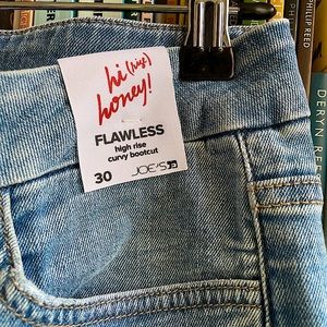 Oh Honey! Joe’s Jeans sz 30 NWT